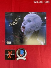 Barbie Wilde autographed signed 8x10 photo Hellraiser female Cenobite Beckett