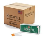 Roxwell Cigarette Tubes Menthol King Size 10000 CT 50 boxes of 200 RYO Tubes