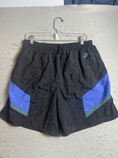 Vintage NIKE Early 90  s Colorblock Lined Shorts Super Rare Size XL