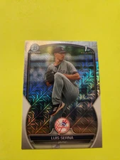LUIS SARNA 2023 1ST BOWMAN CHROME  MOJO #BCP-168 YANKEES PITCHER