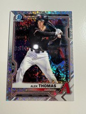 2021 Bowman Chrome Alek Thomas Speckle Refractor /299 BCP-159 Diamondbacks