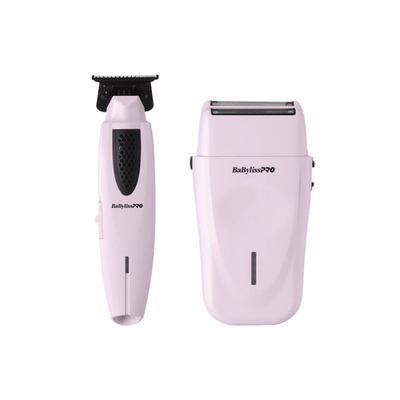BaBylissPRO LithiumFX+ Trimmer & Shaver Value Set - Pink