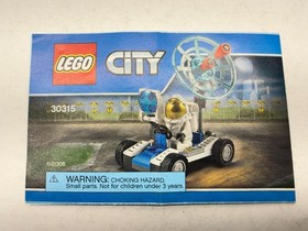 Lego city 30315- Complete Mini set- Space utility vehicle- Used W/instructions