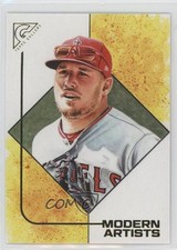 2021 Topps Gallery Modern Artists Mike Trout #MA-16 0rd2