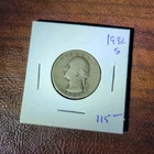 1932 S Washington Quarter Silver San Francisco 25C  #151 Circulated