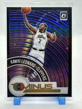 Kawhi Leonard 2020-21 Panini Donruss Optic - T-Minus 3, 2, 1 - Purple Prizm #3
