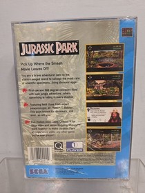 Jurassic Park Sega CD Complete w/ Manual Sega Classic Registration