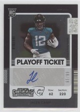 2021 Panini Contenders Rookie Playoff Ticket 65/99 Jalen Camp #241 Auto ni4