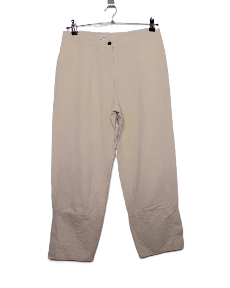 Jupe Crayon Dries Van Noten Noir - Taille FR38 UK10, Style Marine Avec Clous Dorés, Occasion Très Bon état
