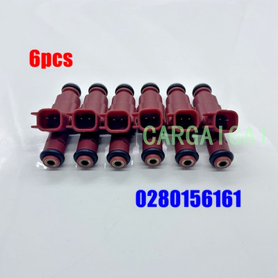 NEW Upgrade 6x 12 Hole Fuel Injector For 1999 2000 2001 Jeep Cherokee 4.0L I6