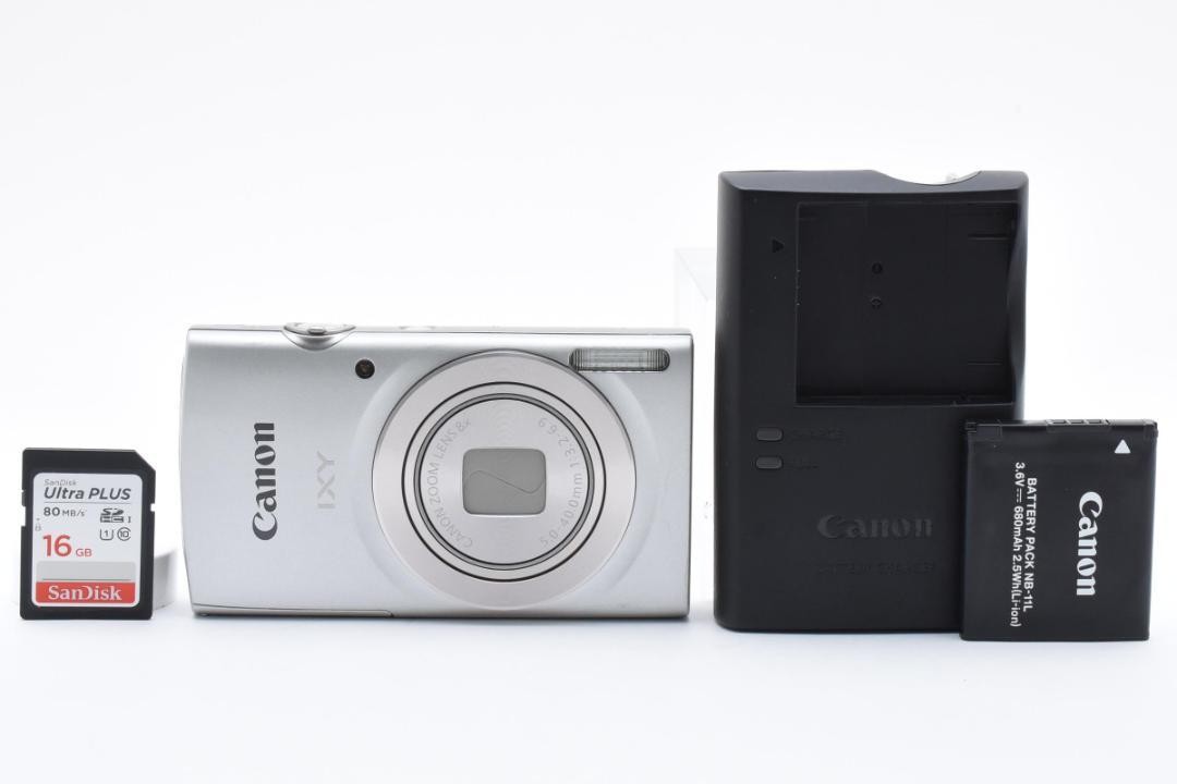 超美品　Canonイクシー200 動作確認済み　SDカード付き Amazon | 【整備済み品】 キャノン (CANON) デジタルカメラ