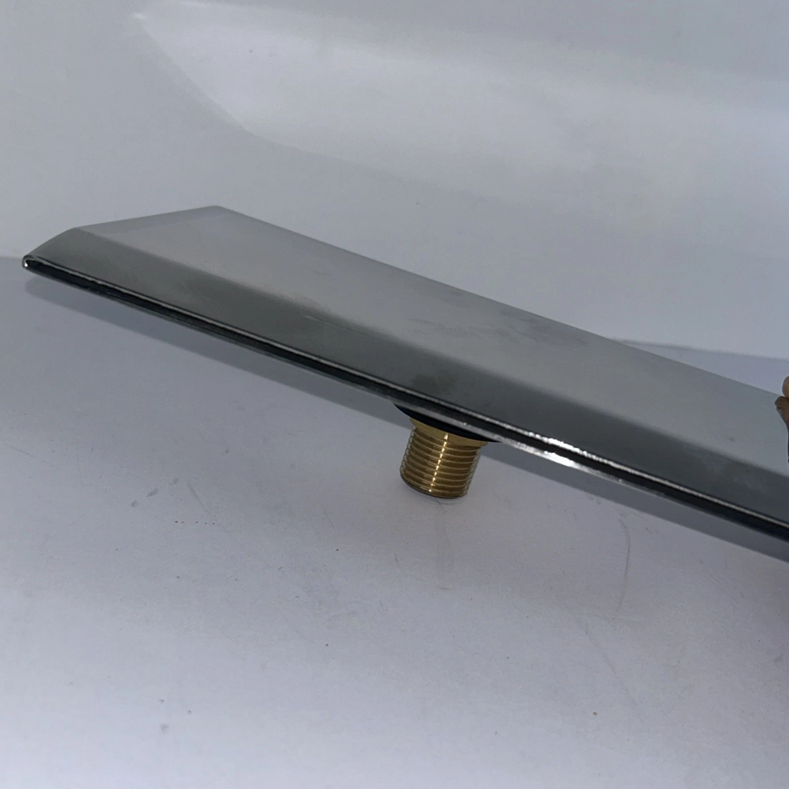 Square Rainfall Shower Head Chrome Stainless Steel Ultra Thin 1/2” NPT