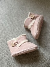 UGG Australia Kleinkinder rosa Stiefeletten Baby Uggs Größe 0,6/3-6 Monate
