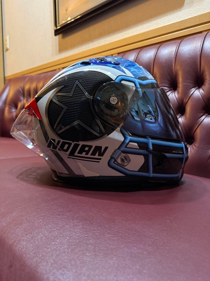 NOLAN MotoGP Alex Rins Replica Helmet SUZUKI Carbon M Size Racing