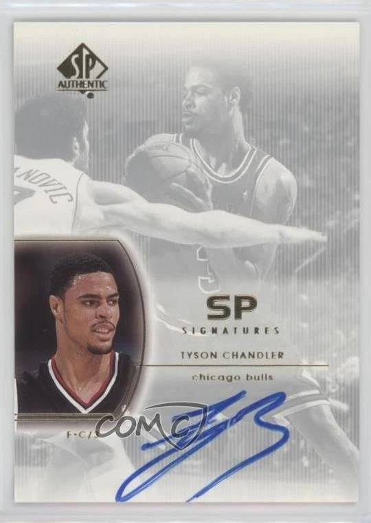 Upper Deck Tyson Chandler Basketball Autographed Sports Trading
