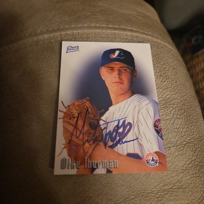1996 Best Card Company MIKE THURMAN Best Prospects Auto West Palm Beach Expos