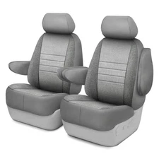 For Ford Explorer Sport Trac 01-04 Seat Covers Series 1st Row Dark Gray & Light