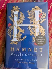 Product Image: Hamnet by Maggie O'Farrell, 2020. Signed Independent Bookshop Edition, As New.