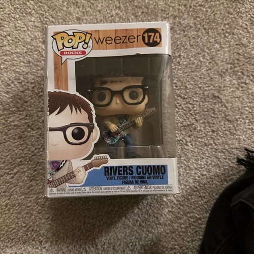 - DAMAGED BOX - Funko Pop! Rocks #174 - Rivers Cuomo - Weezer