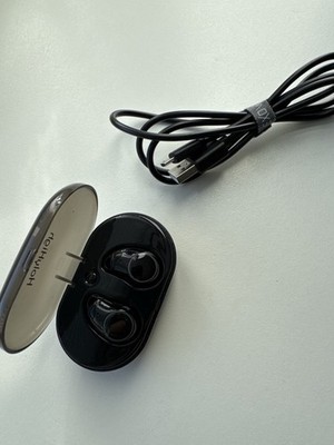 HolyHigh Bluetooth In-EarKopfhörer mit Ladecase & USB-Kabel - Schwarz