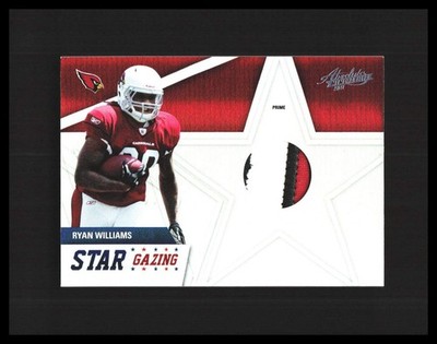 2011 Ryan Williams Rookie Card Patch - Panini Absolute Star Gazing #24 Cardinals