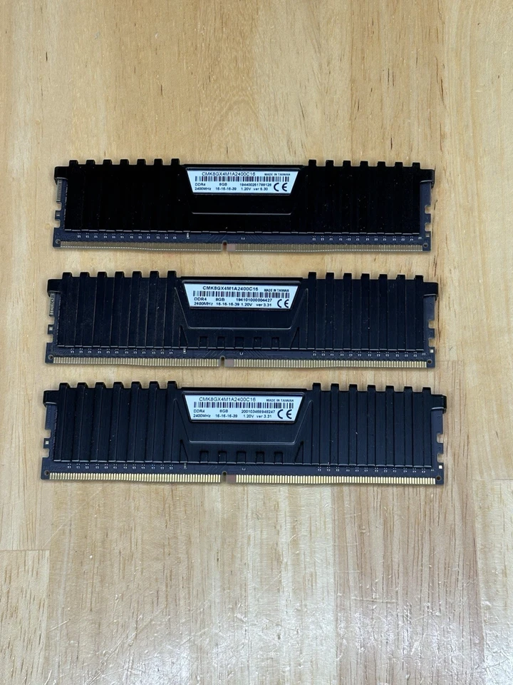 Corsair RAM Vengeance LPX DDR4 8 GB 2400 MHz 16-16-16-39 CMK8GX4M1A2400C16 Foto 2 de 3
