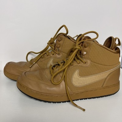 Nike Men's Eberman Mid Wheat Winter Boots/Sneakers Size 8 AQ8754-700 EUC