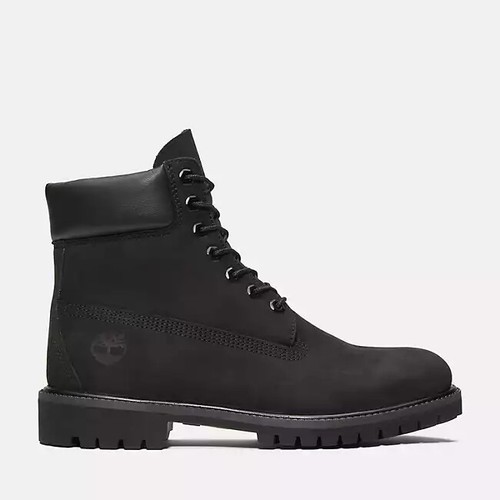 Timberland 6-Inch Premium TB010073-001 Men's Black Leather Waterproof Boots T101 - Picture 8 of 42