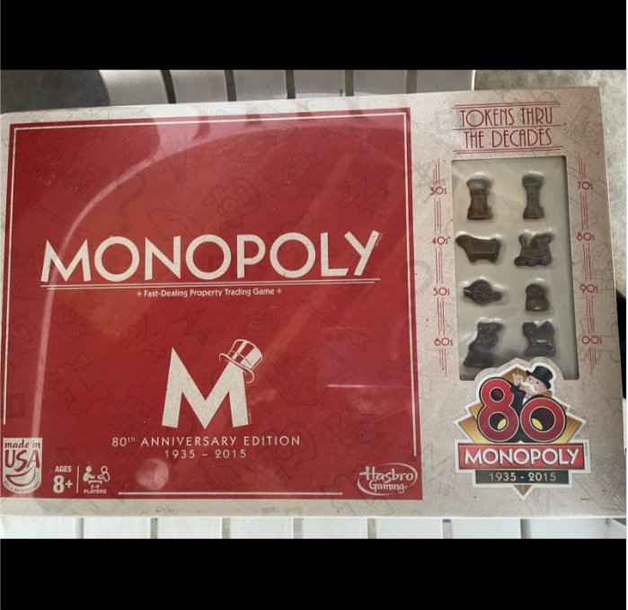 Monopoly Chocolat - Édition Spéciale 80 Ans Hasbro (1935-2015) - Neuf Scellé