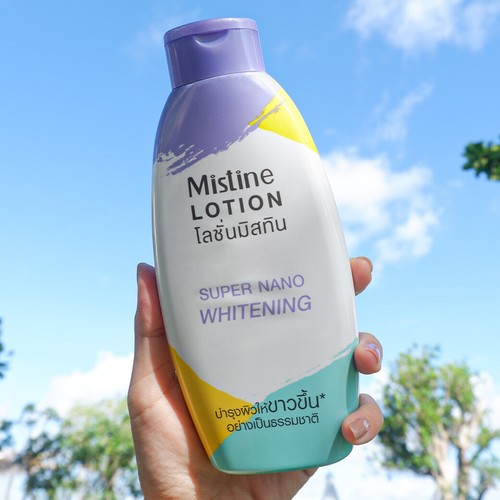 Mistine Body Lotion Super Nano Whitening Skin Toning Coenzyme Q10 250 ml x 6 - Picture 5 of 6