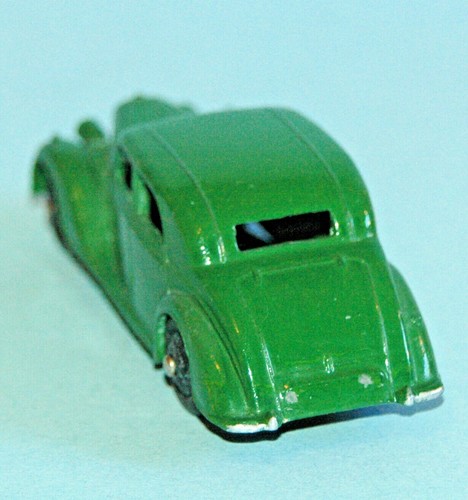 DINKY TOYS Meccano England original 1947 RILEY SALOON #40a Dark Green - Picture 5 of 7