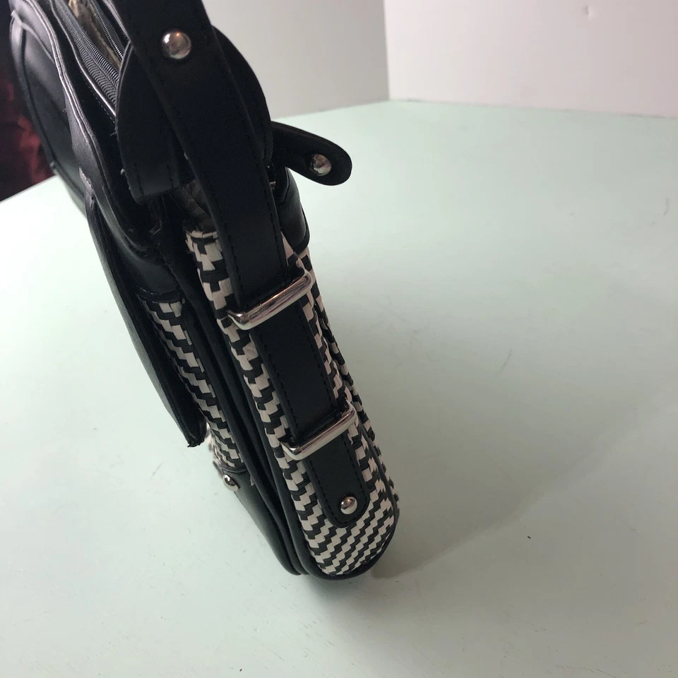 bolso london fog negro blanco Foto 2 de 4