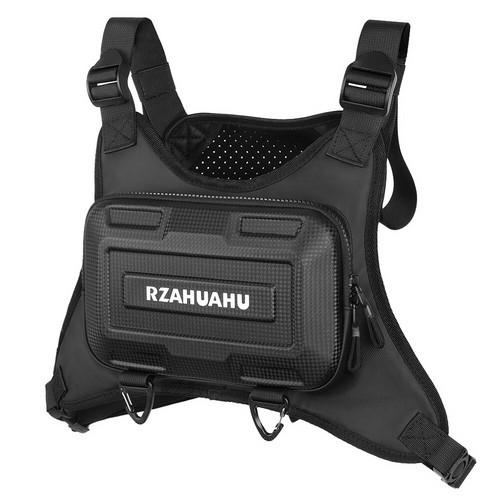 Sports Chest Bag Front Chest Pack Breathable Chest Fanny Pack for Cycling Hiking - Picture 7 of 11