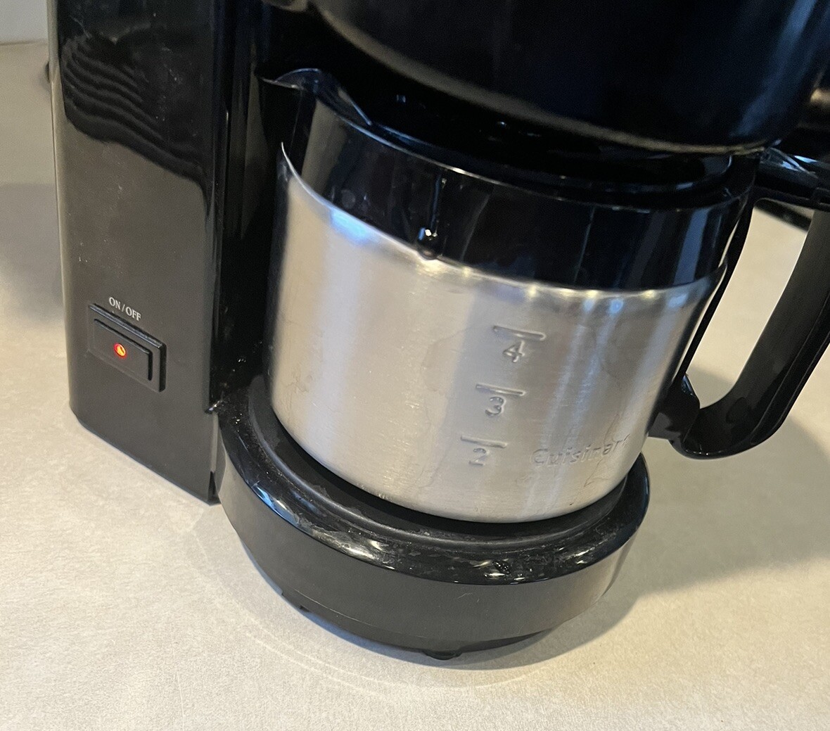 Cuisinart 4Cup Coffee Maker Model DCC450BK Tested, Works eBay