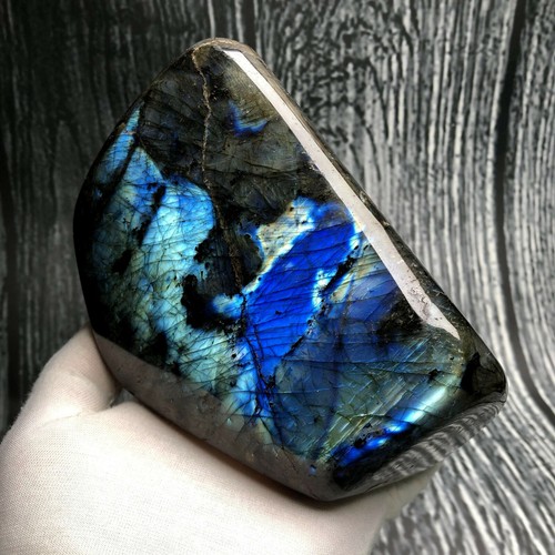 Big Natural Chatoyant Polished Labradorite Mineral Specimens 4.44LB - Picture 1 of 10