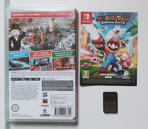 NINTENDO SWITCH : MONOPOLY - Completo, ITALIANO ! Fino a 6 ! CONSEGNA 24/48H - Foto 2 di 2