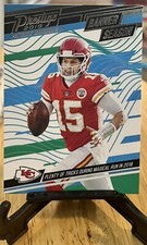 2019 Panini Prestige Football # BS-PM Patrick Mahomes II Banner Season Chiefs