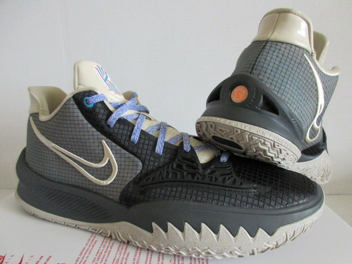 NIKE KYRIE LOW 4 BLACK-RATTAN-DK SMOKE GREY SZ 14 [CW3985-003] | eBay