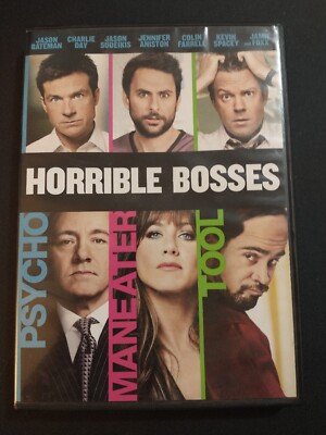 Horrible Bosses DVD Jennifer Aniston Colin Farrell Jason Bateman Jason Sudeikis