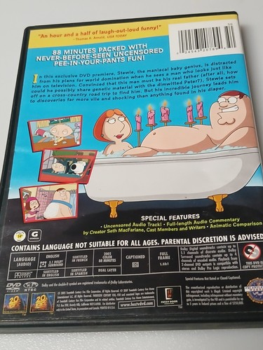 Family Guy Presents Stewie Griffin: Untold Story (UMD-Movie, 2005)! - Picture 3 of 4