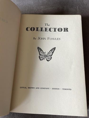 THE COLLECTOR by JOHN FOWLES First Edition! - Bild 3 von 4