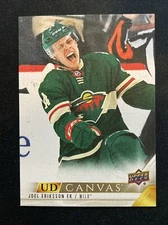 22-23 UD Series 2 Hockey Canvas C162 Joel Eriksson EK