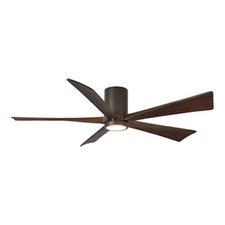Matthews Fan Atlas Irene-5HLK 5 Blade Paddle Fan w/LED Light Kit, Bronze, 60