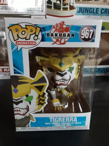 Funko Pop! Animation Bakugan Battle Brawlers Tigrerra #967 Vinyl Figure 