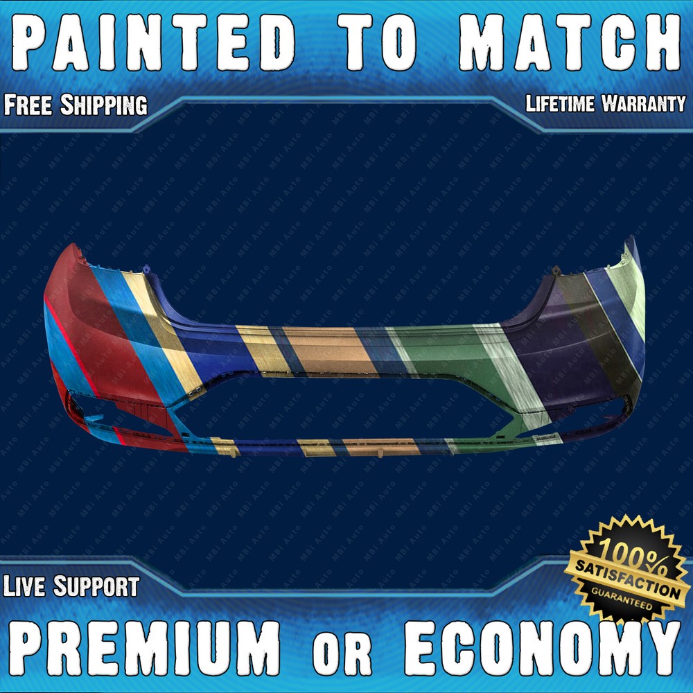 2019-2020 Hyundai Elantra Sedan Painted Rear Bumper Replacement