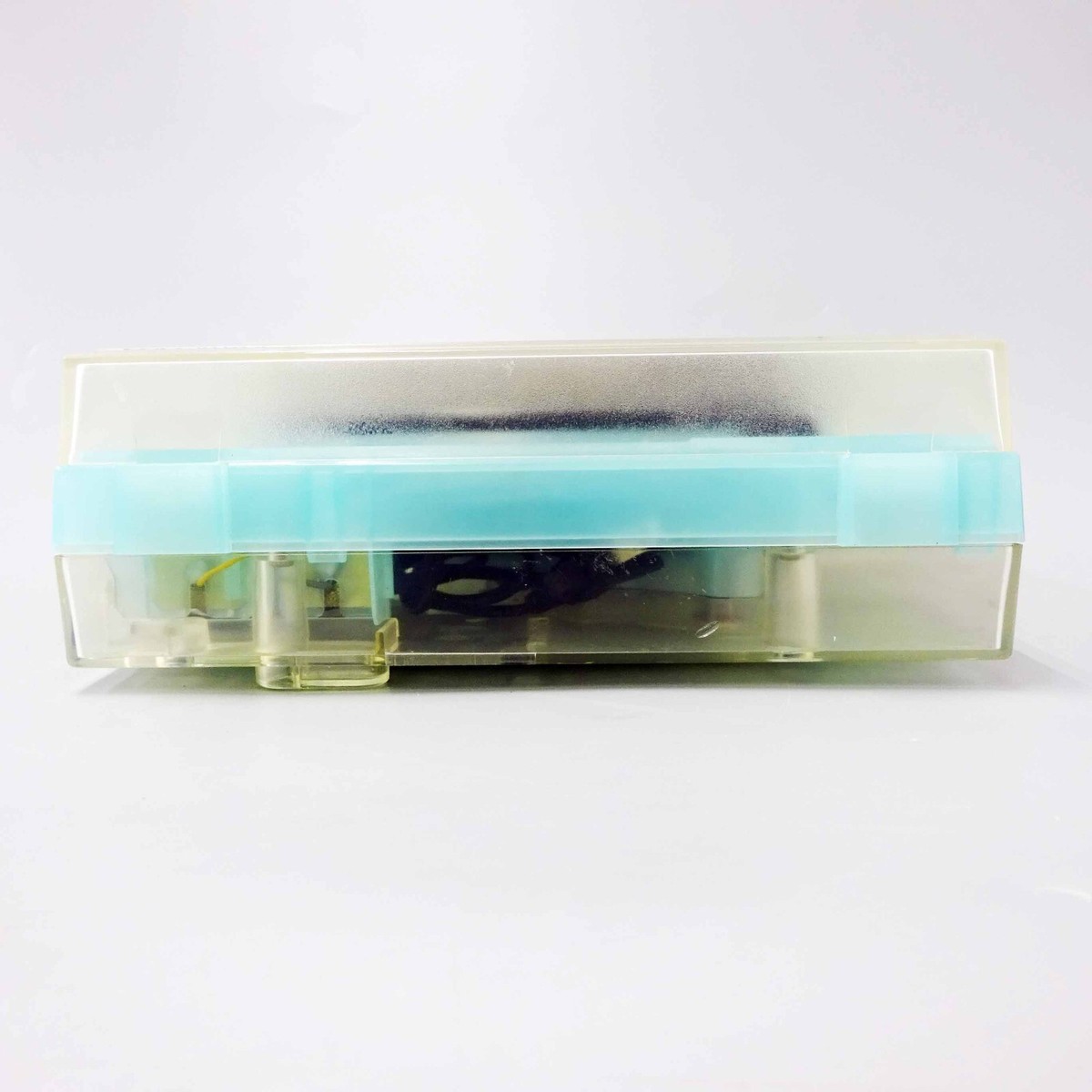 Columbia GP-3B GP-3 Skeleton Blue Portable Record Player Turntable