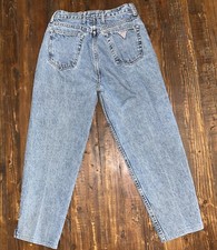 Vintage 80s Georges Marciano for Guess Acid Wash Slit Ankle Style 1015 Sz 30