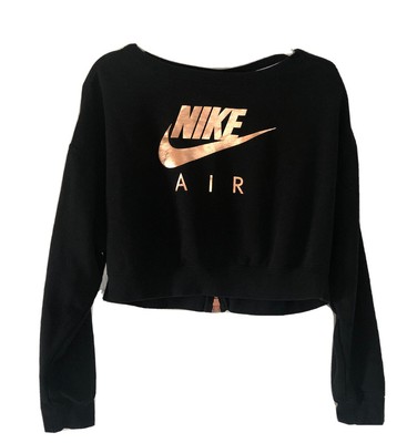 nike air rose gold sweatshirt