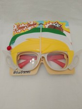 Sun Stache Elf Costume Glasses