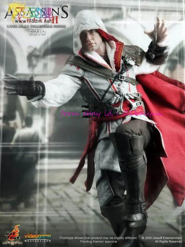 Hot Toys Vgm012 1/6 Assassin'S Creed Ii Ezio Action Figure Hot Toys Vgm012 1/6 Assassin'S Creed Ii Ezio Action Figure